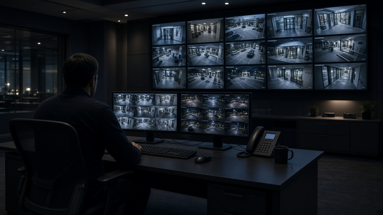 Surveillance control room